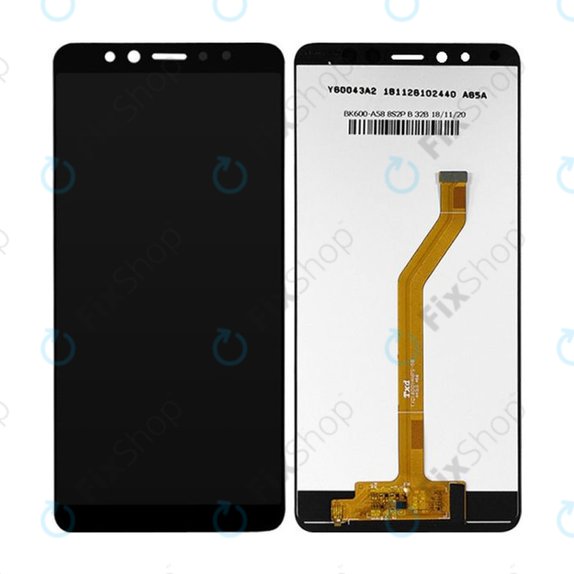 Schermo LCD per Lenovo K5 Pro, Black, Vetro touch senza cornice