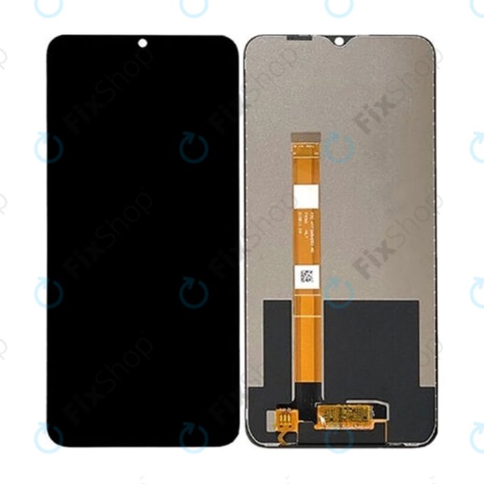 Schermo LCD per Realme C21Y, C25Y, Vetro touch senza cornice