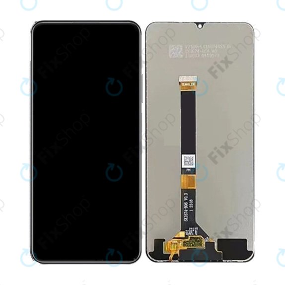 Schermo LCD per Realme C51, Vetro touch senza cornice