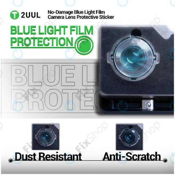 Adesivi protettivi anti luce blu per lente fotocamera 500 pz/confezione, 2UUL DA33