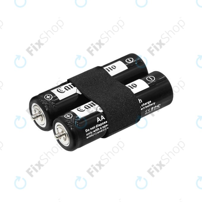 Batteria per Panasonic ER-DGP72, Braun Flex XP 5720, WER1511L2508, Ni-MH, 2000mAh, 1.2V, HQ