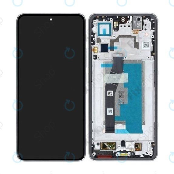 Schermo per Xiaomi 14T, Titan Gray, Vetro touch con cornice, 5600040N12A00, Genuine Service Pack