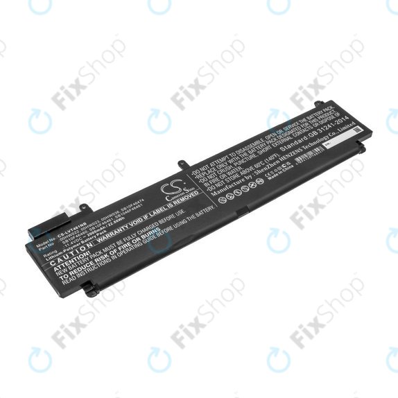 Batteria per Lenovo ThinkPad T460s, T470s, 00HW022, Li-Pol, 2000mAh, 11.4V, HQ