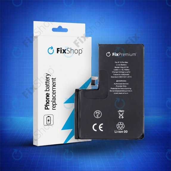 Batteria per iPhone 13 Pro Max, A2653, 4352mAh, FixPremium