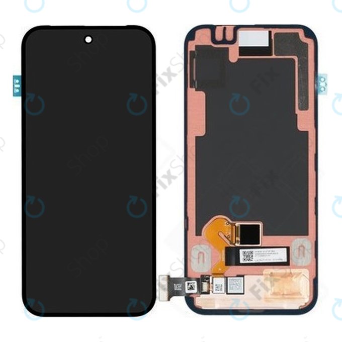 Schermo per Google Pixel 9, Vetro touch con cornice, G949-00947-00, Genuine Service Pack
