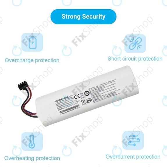 Batteria per Xiaomi Dreame-seriess, P1904-4S2P-mm, Li-Ion, 14.4V 5200mAh