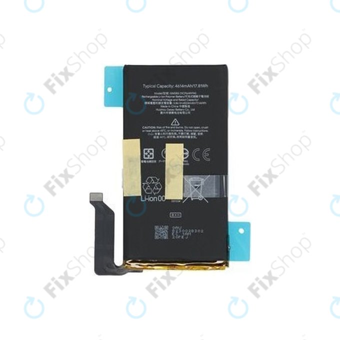 Batteria per Google Pixel 6, GMSB3, G730-05942-01, 4614mAh, Genuine Service Pack