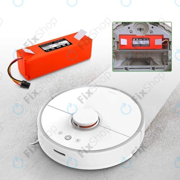 Batteria per Xiaomi RobGoldck-seriess, Mi Robot Vacuum Mop 1S, Xiaowa-seriess, BRR-2P4S-5200, Li-Ion, 5200mAh