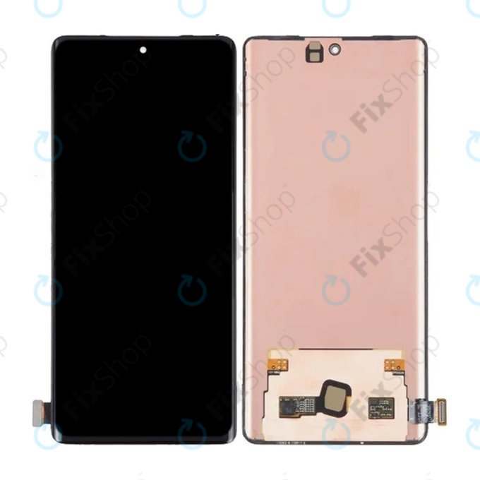 Schermo OLED per Vivo X90 Pro V2242A V2219, Vetro touch senza cornice