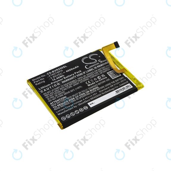 Batteria per Blackview BV5500, 416078PH, Li-Pol, 3.85V, 4000mAh, HQ