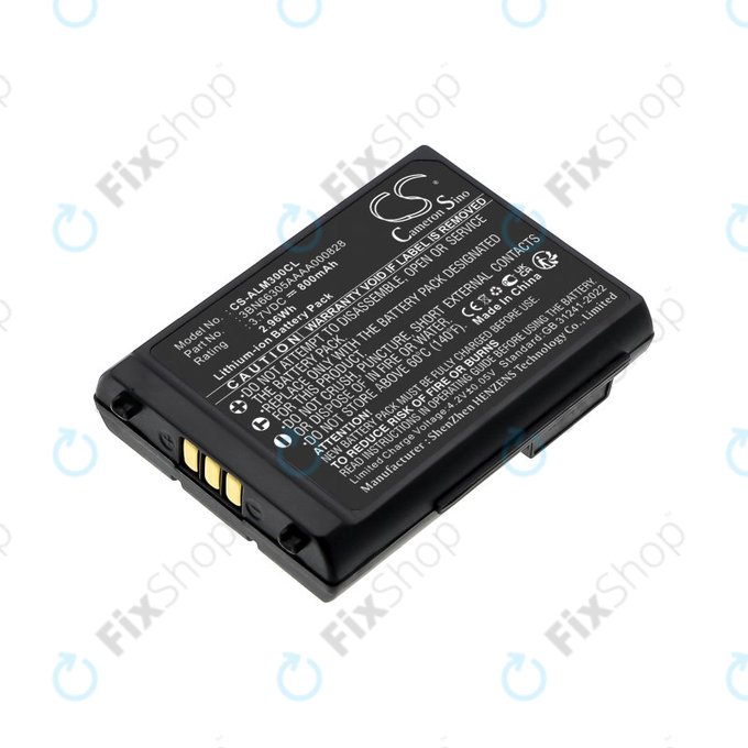 Batteria per Alcatel Mobile 300, 400 Dect, Mobile Reflexes 300, 400, 3BN66305AAAA000828, Li-Ion, 800mAh, 3.7V, HQ