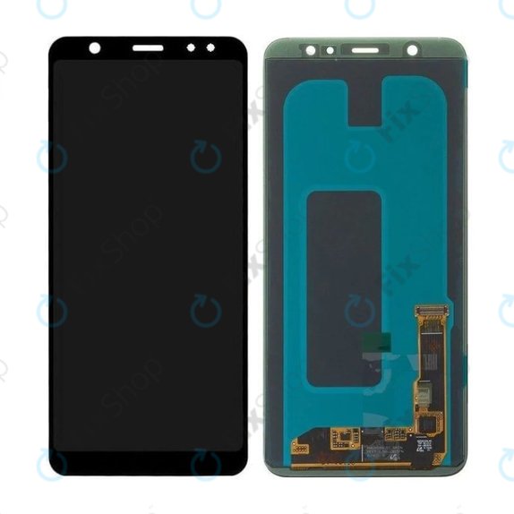 Schermo per Samsung A6 Plus A605F (2018), Vetro touch senza cornice, GH97-21878A, GH97-21907A, Genuine Service Pack