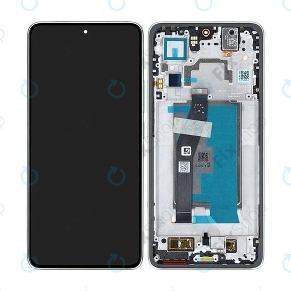 Schermo per Xiaomi 14T, Lemon Green, Vetro touch con cornice, 5600060N12A00, Genuine Service Pack