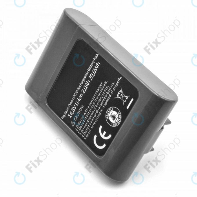 Batteria per Dyson DC30, DC35, 17083-4810, 17183-01-03, 917083-02, Li-Ion, 2000mAh, 14.8V