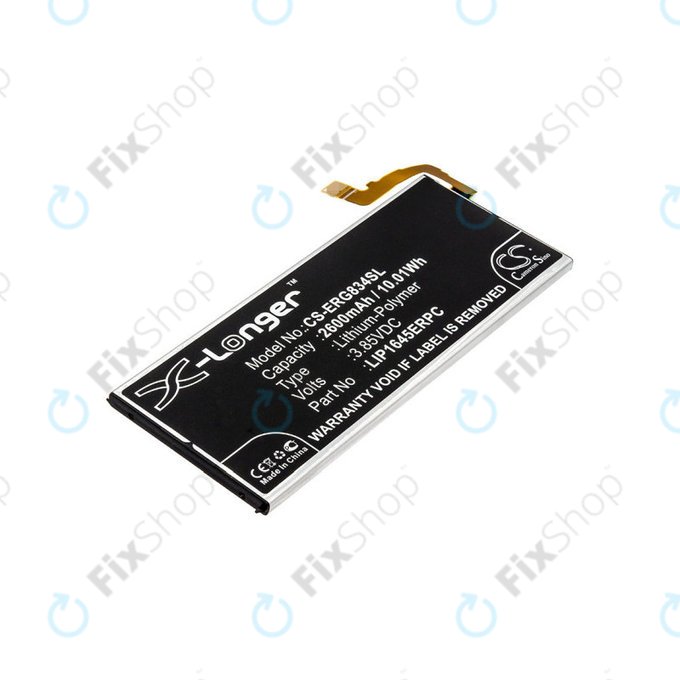 Batteria per Sony Xperia XZ1 G8341, 2600mAh, Li-Pol, 3.85 V, LIP1645ERPC, HQ