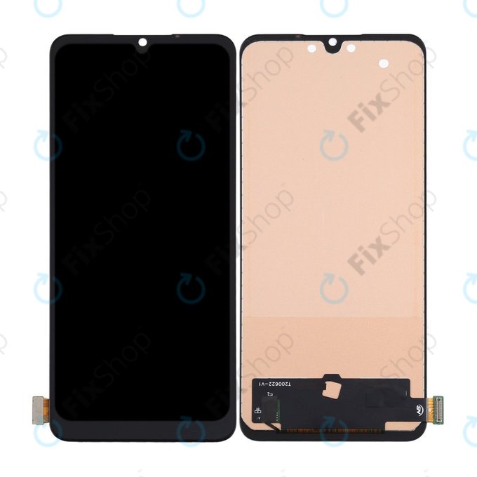 Schermo LCD per Oppo A91, F15, F17, Reno3, Vetro touch senza cornice
