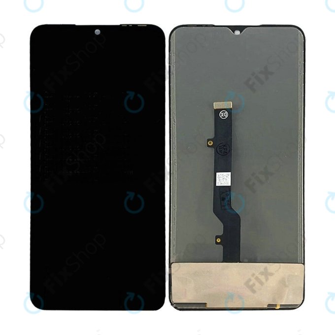 Schermo LCD per Infinix Note 12, Vetro touch senza cornice