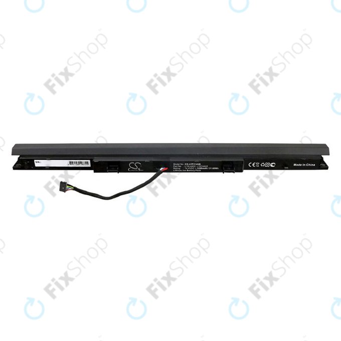 Batteria per Lenovo Ideapad 110, V110, V310, V510, L15L4A02, Li-Ion, 2200mAh, 14.4V, HQ
