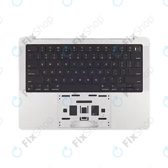 Top case con tastiera US e batteria per MacBook Pro 14", A2918 (2023), Silver, 661-35709, Genuine Apple