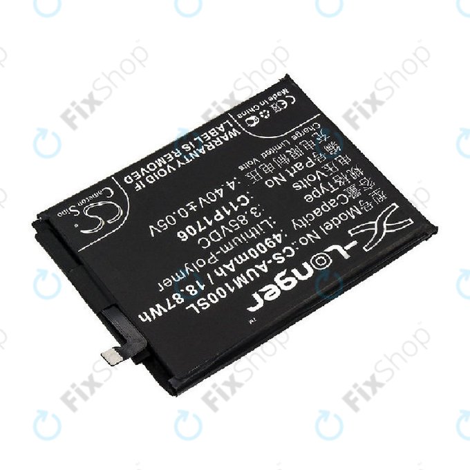 Batteria per Asus Zenfone Max Pro M1 ZB602KL, 0B200-02870200, Li-Pol, 3.85V, 4900mAh, HQ