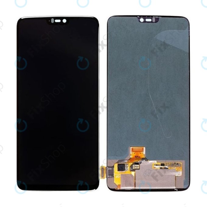 Schermo LCD per OnePlus 6, Vetro touch senza cornice