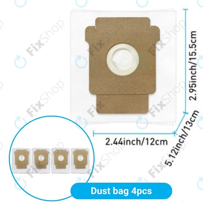 Set completo per iRobot Roomba Combo Essential, Roomba 105 Combo, 104 Combo