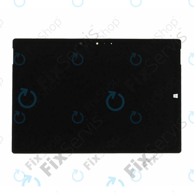 Schermo LCD per Microsoft Surface 3, Black, Vetro touch senza cornice