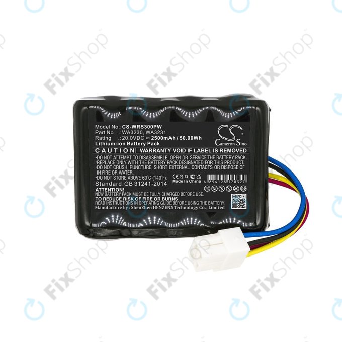 Batteria per Worx Leroid S-seriess, WR-seriess, 50032492, 50032774, WA3230, WA3231, 2500mAh, HQ