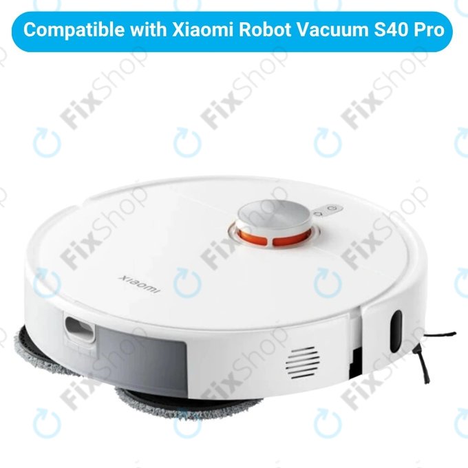 Set di ricambi per Xiaomi Robot Vacuum S40 Pro (1x spazzola principale, 2x filtro, 2x spazzola laterale, 4x panno mop)