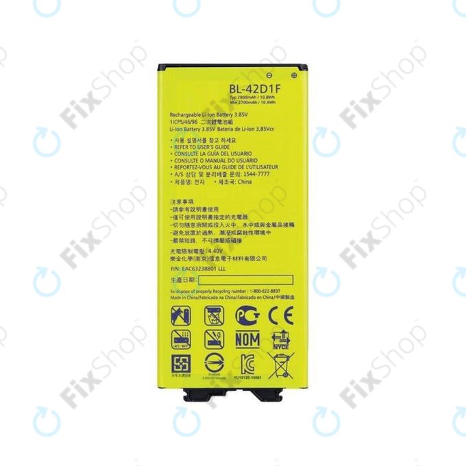 Batteria per LG G5 H850, BL-42D1F, 2800mAh