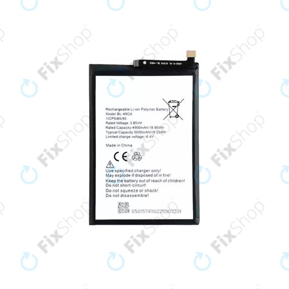 Batteria per Infinix Hot 11S NFC, BL-49GX, 5000mAh