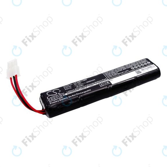 Batteria per Schiller America AED 10 Jump Start, Li-MnO2, 00185-2, 3000mAh, 12V, HQ