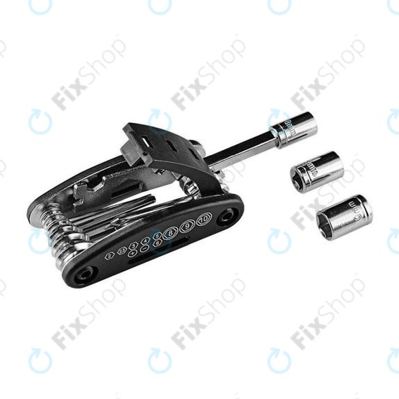 Kit di strumenti multifunzionale per monopattini e biciclette 16in1