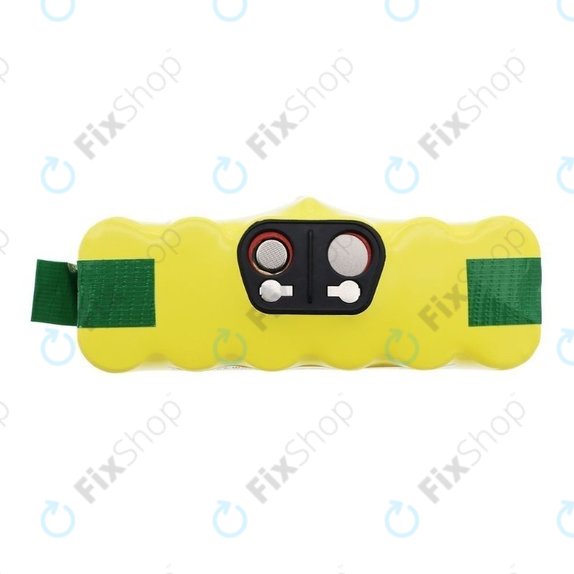 Batteria per iRobot Roomba 500, 600, 700, 800, 900-seriess, R3, Scooba 450, Vileda 137173, 11702, GD-Roomba-500, VAC-500NMH-33, Ni-MH, 2800mAh, 14.4V, HQ