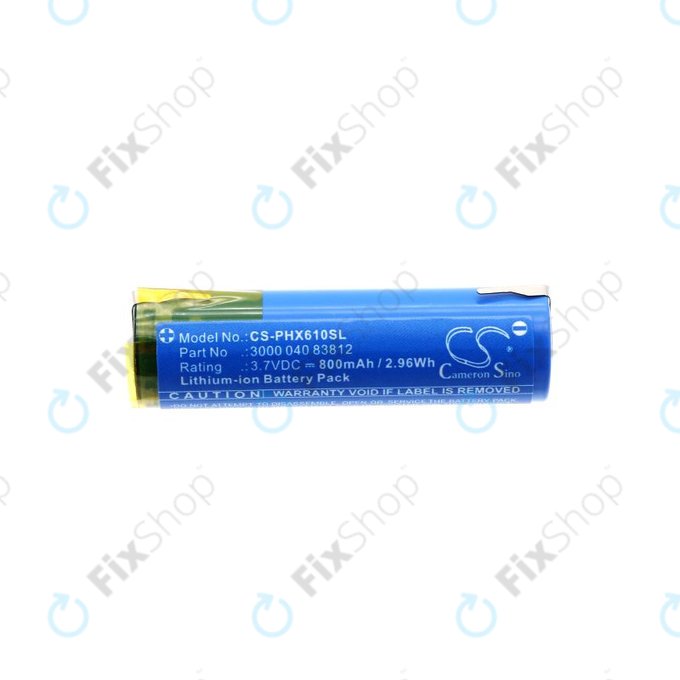 Batteria per Oral-B Genius X, Philips HX6100 Series, 3000 040 83812, Li-Ion, 800mAh, 3.7V, HQ