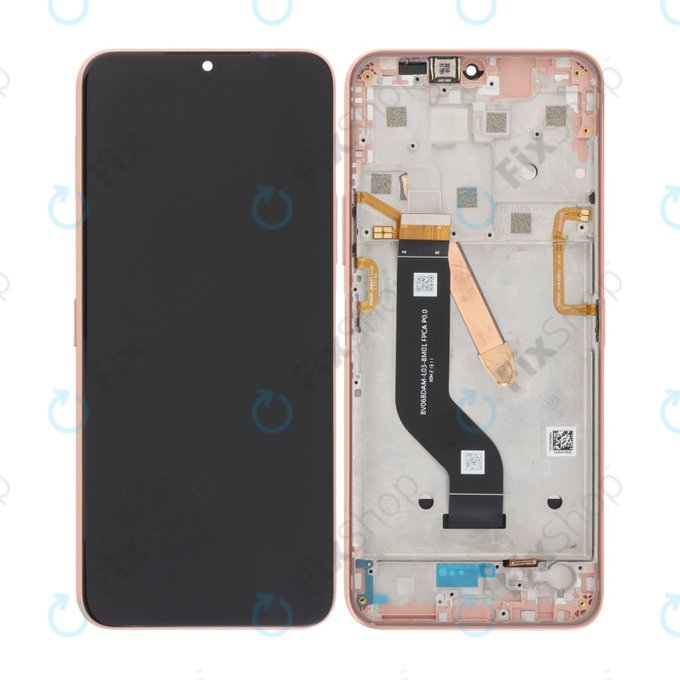 Schermo per Nokia G50 TA-1358, TA-1390, Midnight Sun, Vetro touch con cornice