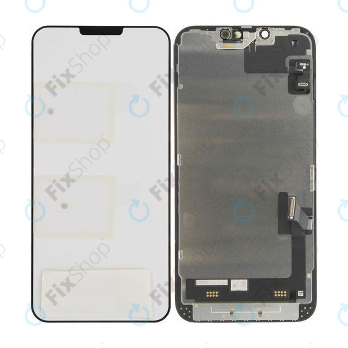 Schermo OLED per iPhone 16e, Vetro touch con cornice, 661-49431, Genuine Apple