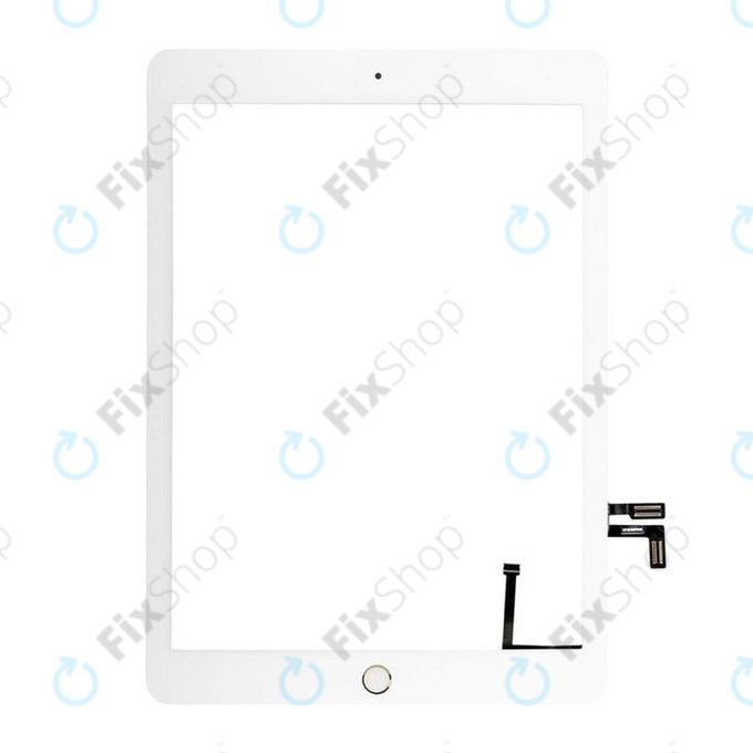 Vetro touch con pulsante Home per iPad (5th Gen 2017), Gold