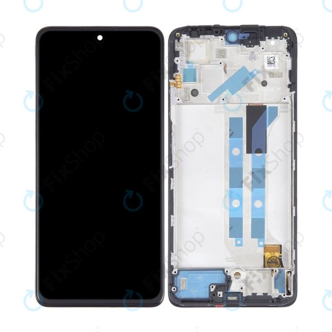 Schermo OLED per Xiaomi Redmi Note 12 Pro 4G 2209116AG, Vetro touch con cornice