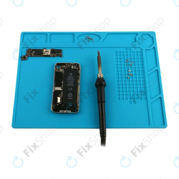 Tappetino in silicone antistatico ESD termoresistente 32 x 23cm