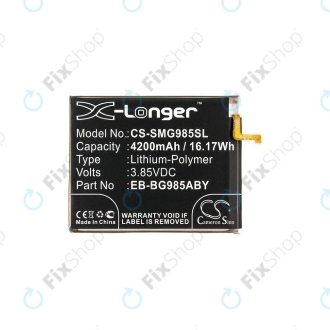 Batteria per Samsung S20 Plus G985F, EB-BG985ABY, 4200mAh, HQ