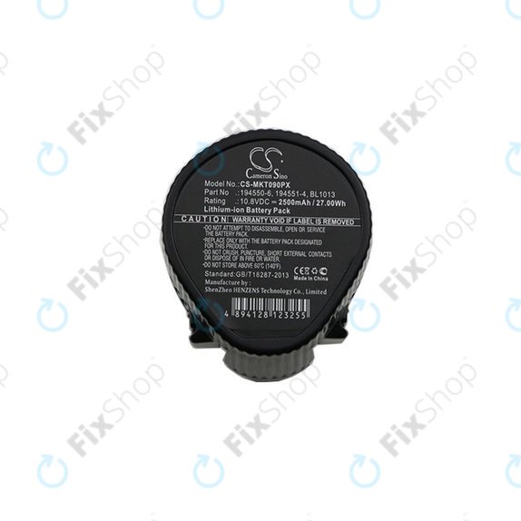 Batteria per Makita CC300, LC01, JV100, 194550-6, Li-Ion, 2500mAh, 10.8V, HQ