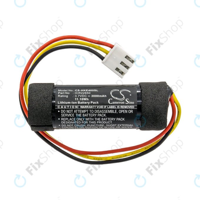 Batteria per Harman/Kardon Onyx Studio 4, ICR22650, Li-Ion, 3000mAh, 3.7V, HQ
