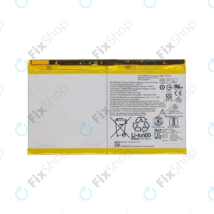 Batteria per Lenovo Yoga Tab 5 YT-X705F, L19D2P32, 7000mAh