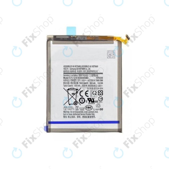 Batteria per Samsung A50 A505F, A30s A307F, EB-BA505ABU, 4000mAh