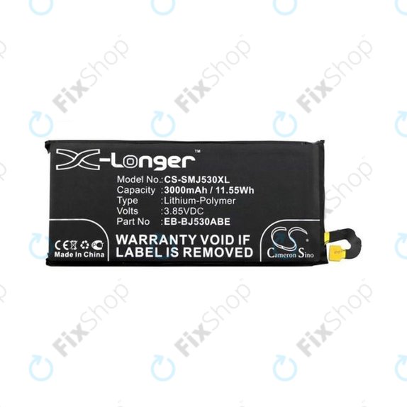 Batteria per Samsung J5 J530F (2017), EB-BJ530ABE, 3000mAh, HQ