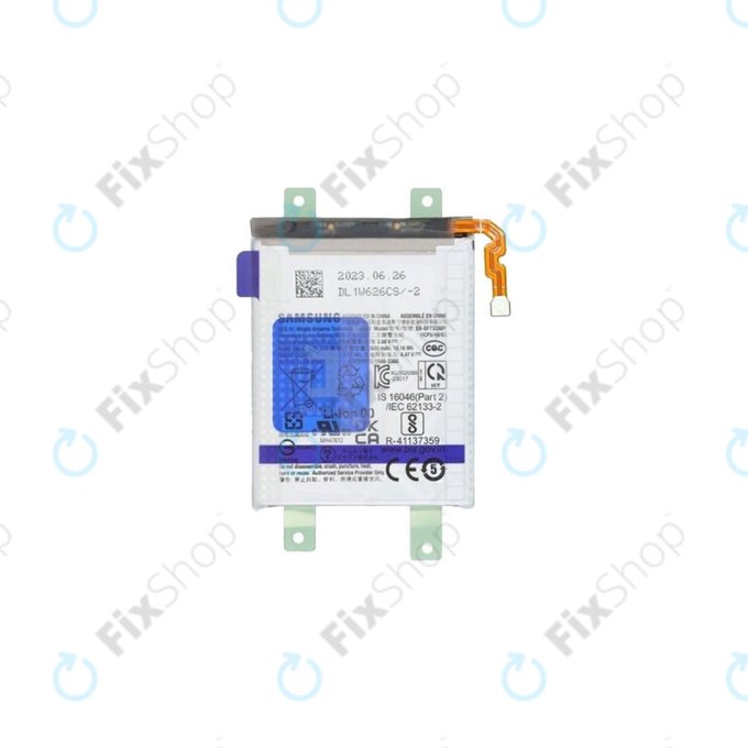 Batteria per Samsung Z Flip 5 F731B, EB-BF733ABY, GH82-31831A, 2620mAh, Genuine Service Pack
