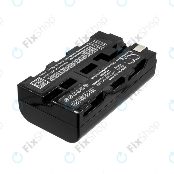 Batteria per Feelworld Monitor, Sony UPX-2000, NP-F330, NP-F570, Li-Ion, 2000mAh, 7.4V, HQ