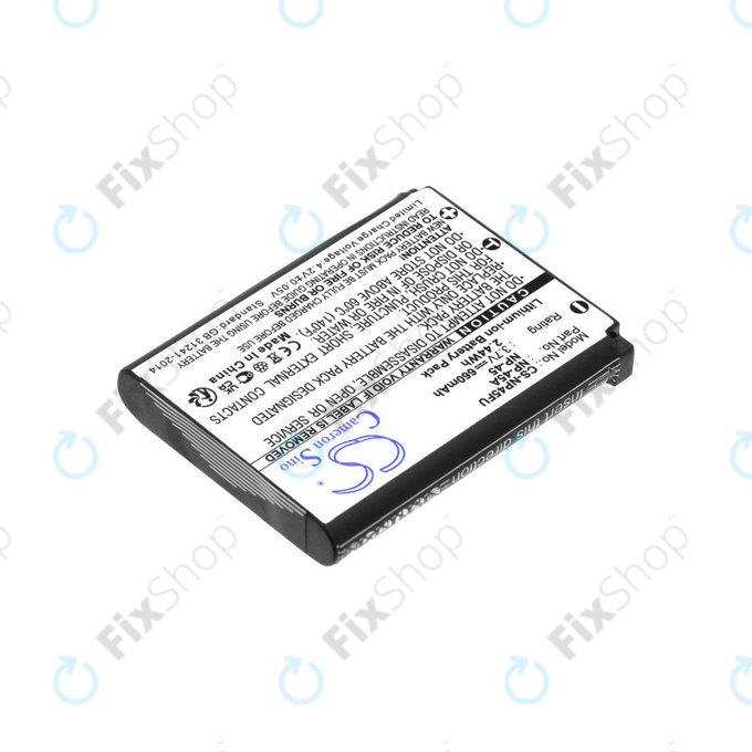 Batteria per Leica, ALBA, Fujifilm, Avision, Praktica, Medion, NP-45, Li-Ion, 660mAh, 3.7V, HQ
