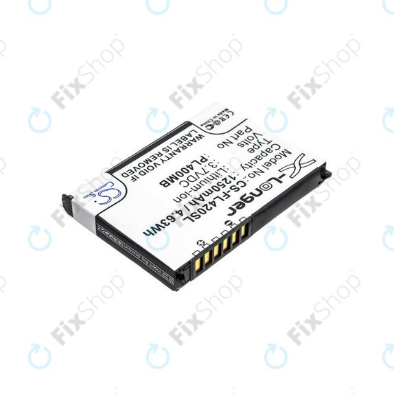 Batteria per Fujitsu Siemens Loox N560, N520, N500, 420, 410, PL400MB, Li-Ion, 1250mAh, 3.7V, HQ
